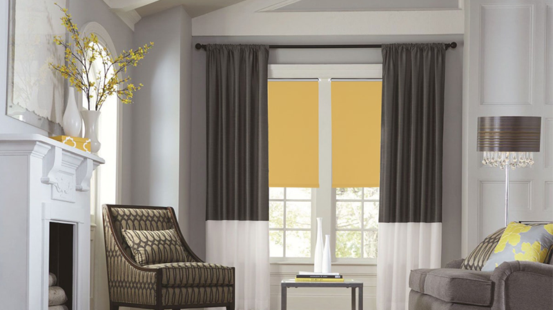 Para que ganchos de cortina usados ​​na decoração da casa?