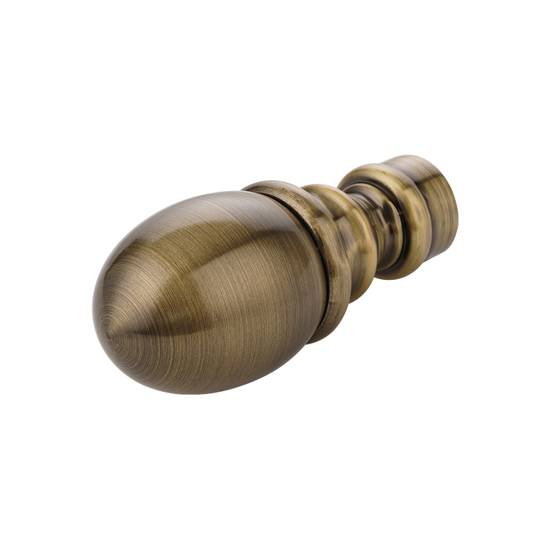 Haste de cortina finial de bola