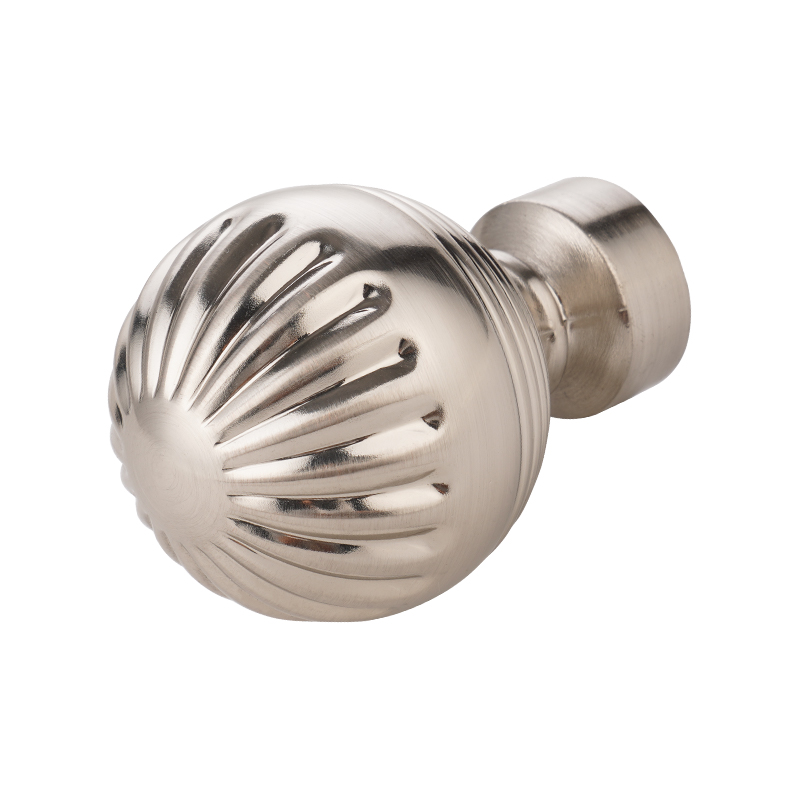 Haste de cortina finial de bola