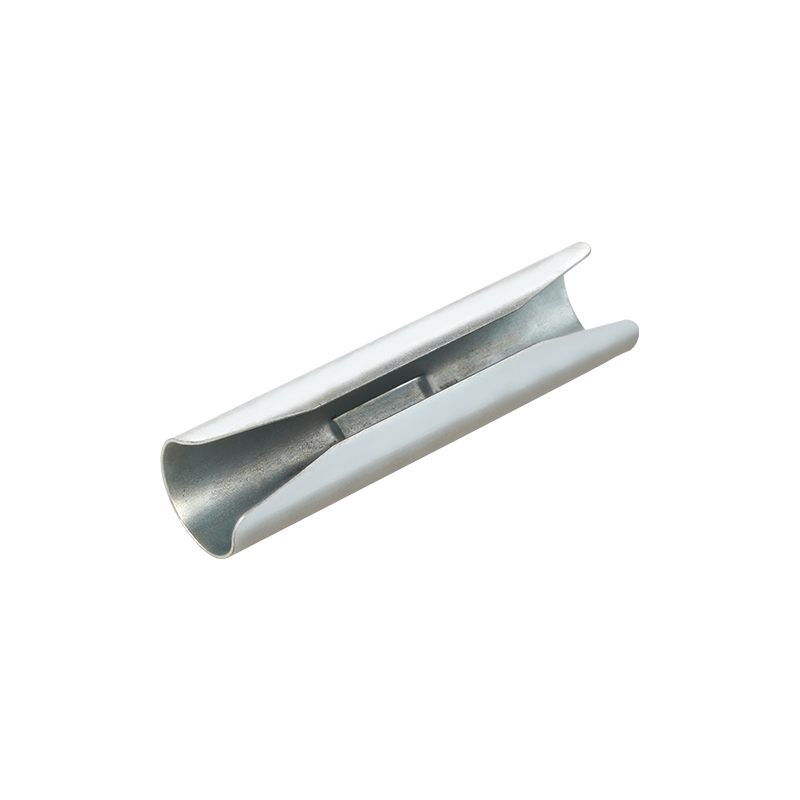 Conector de hastes de cortina de aço